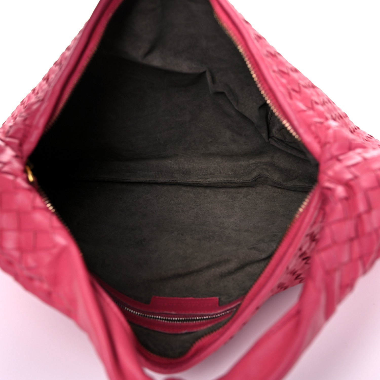 Bottega Veneta Nappa Intrecciato Large Veneta Hobo Rosa Shock 5 of 16