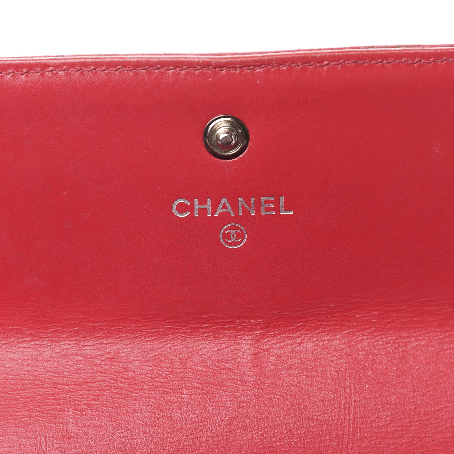 Chanel Caviar Timeless CC Large Flap Wallet Red 6 of 18