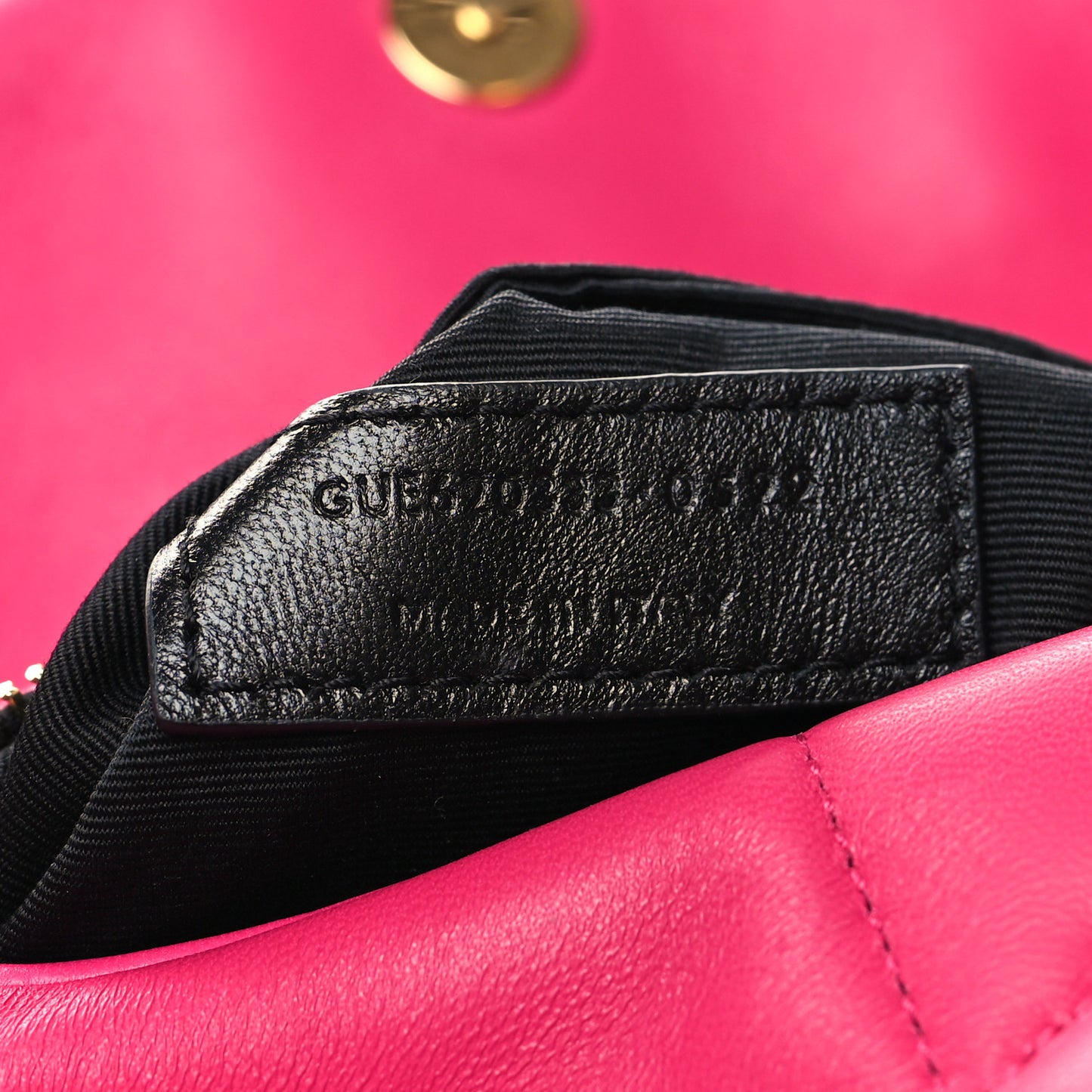 Lambskin Quilted Toy Loulou Puffer Monogram Chain Satchel Bubblegum