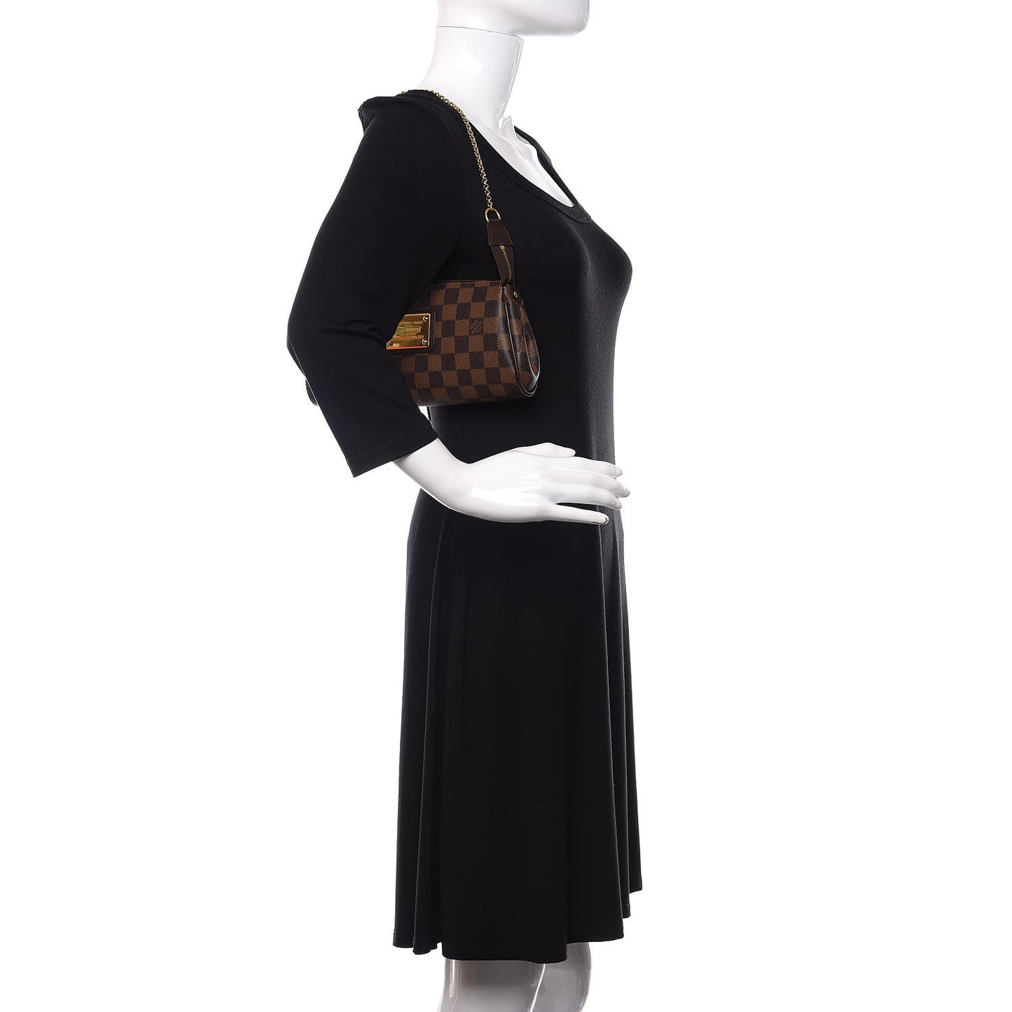 Damier Ebene Eva Clutch
