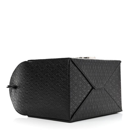 Saint Laurent Calfskin Monogram Take Away Box Black 4 of 9