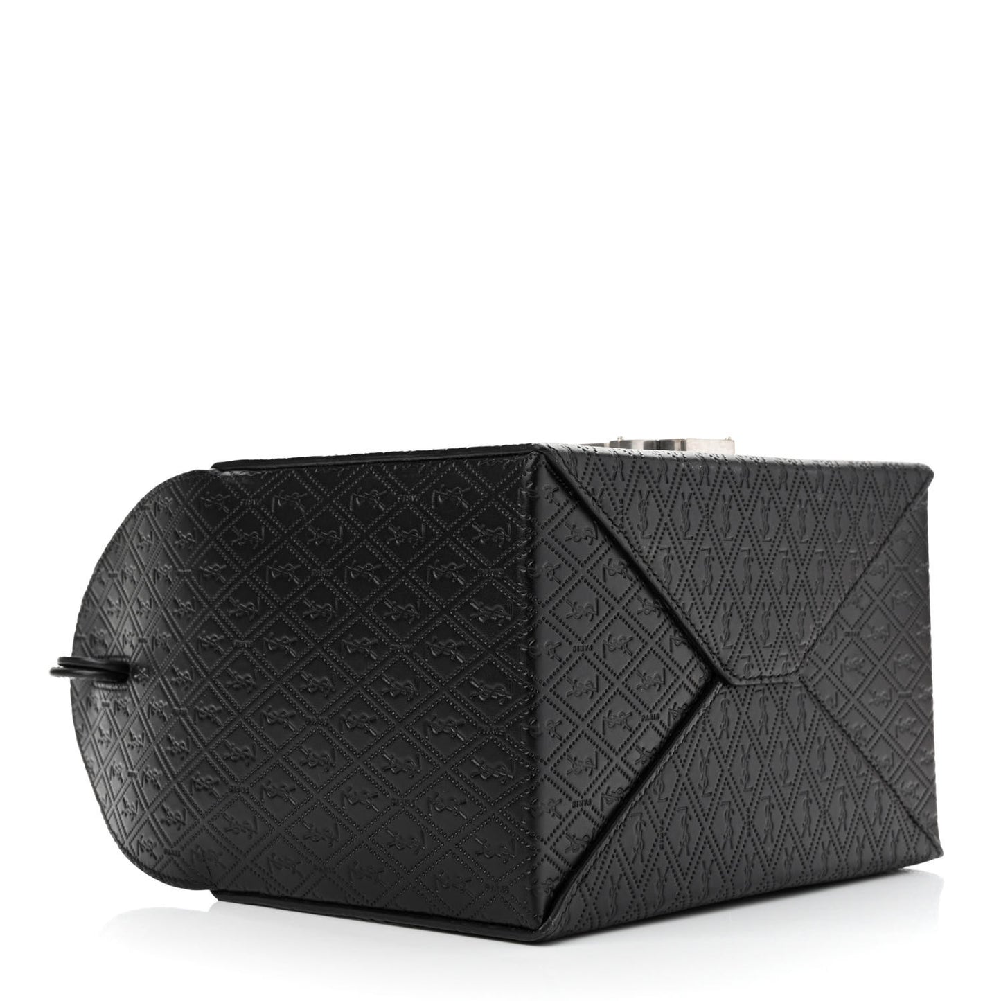 Calfskin Monogram Take Away Box Black