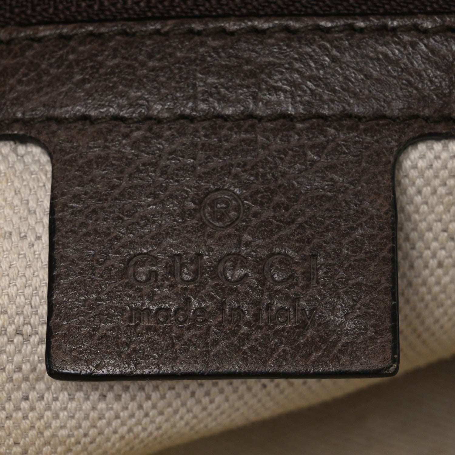 Gucci GG Supreme Monogram Web Ophidia Half Moon Hobo Brown 6 of 11