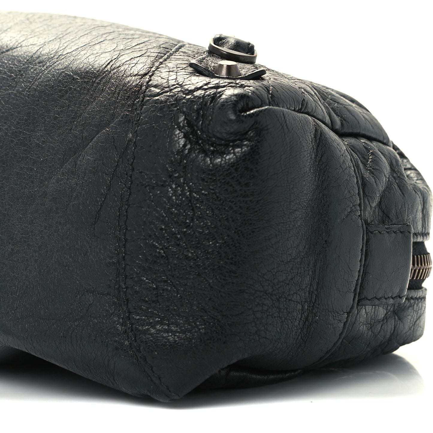 Agneau Classic Hardware Pencil Case Black