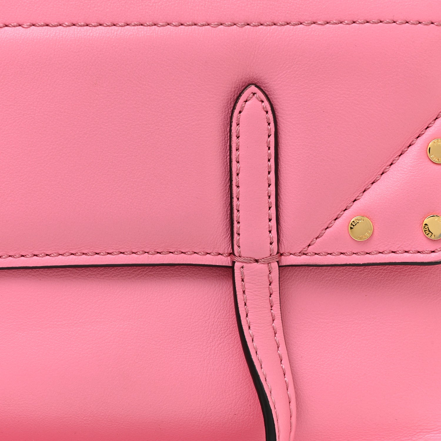 Fendi Vitello Grace Matte Small Flip Tote Pink 7 of 18