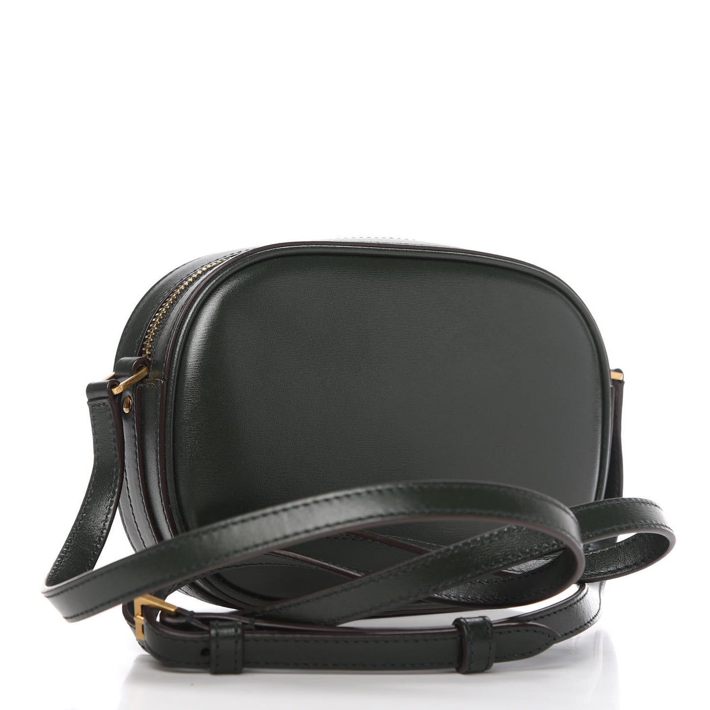 Calfskin Le 61 Camera Bag Dark Green