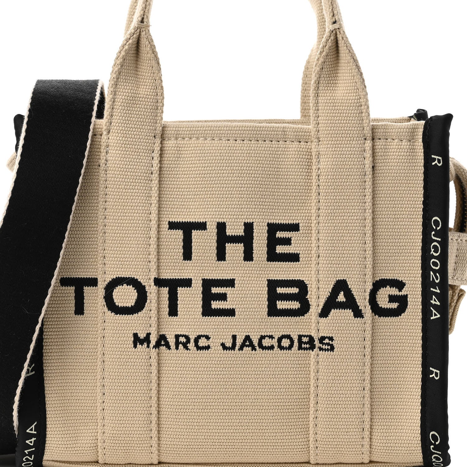 Marc Jacobs Jacquard Small The Traveler Tote Bag Warm Sand 7 of 8