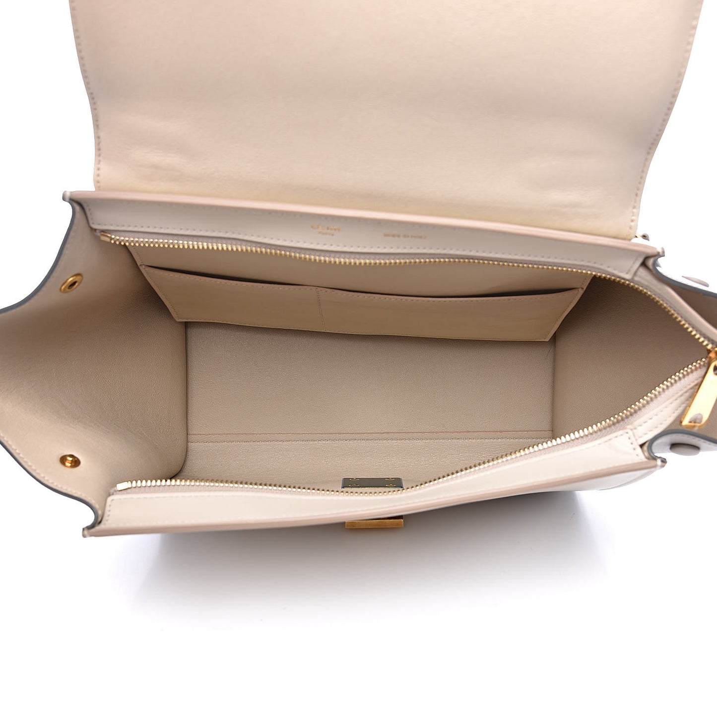 Bullhide Calfskin Small Tri-Color Trapeze