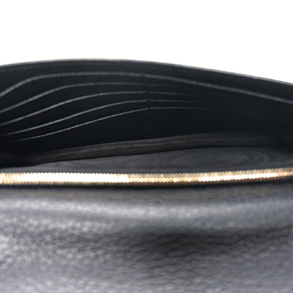 Gucci Dollar Calfskin Medium Betty Chain Wallet Black 5 of 7