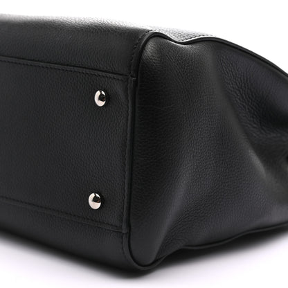 Chanel Grained Calfskin Small Neo Executive Shopper Tote Black 9 of 9