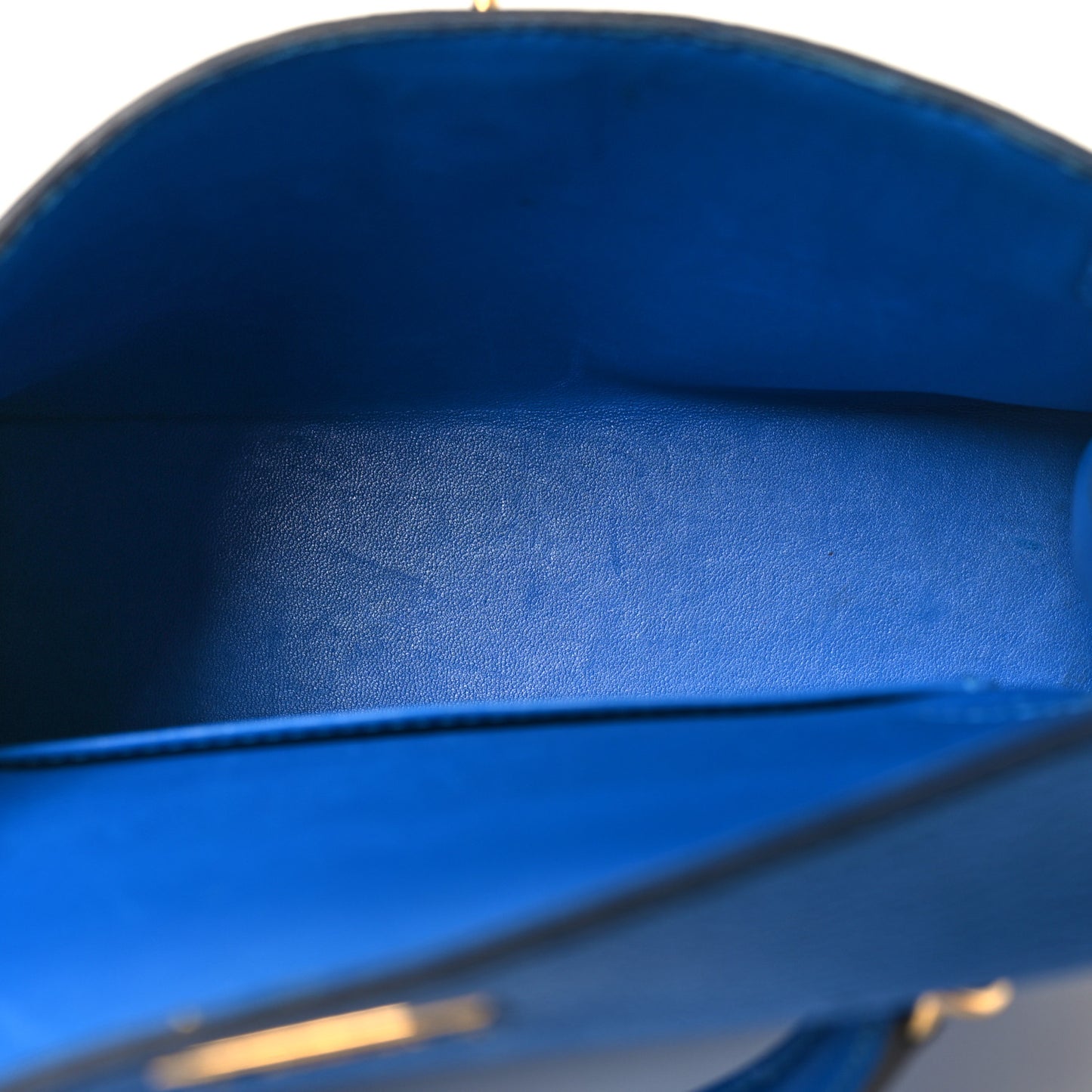 Chevre Mysore Mini Kelly Sellier 20 Bleu Hydra