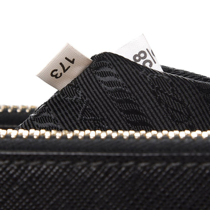 Prada Saffiano Medium Galleria Double Zip Tote Black 8 of 15