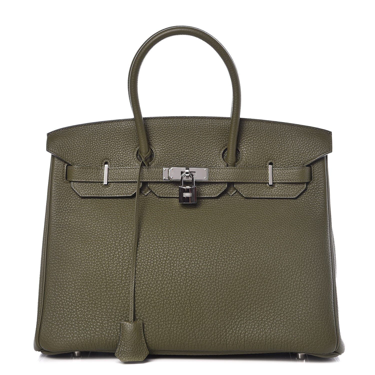 Hermes Togo Birkin 35 Vert Olive 1 of 32