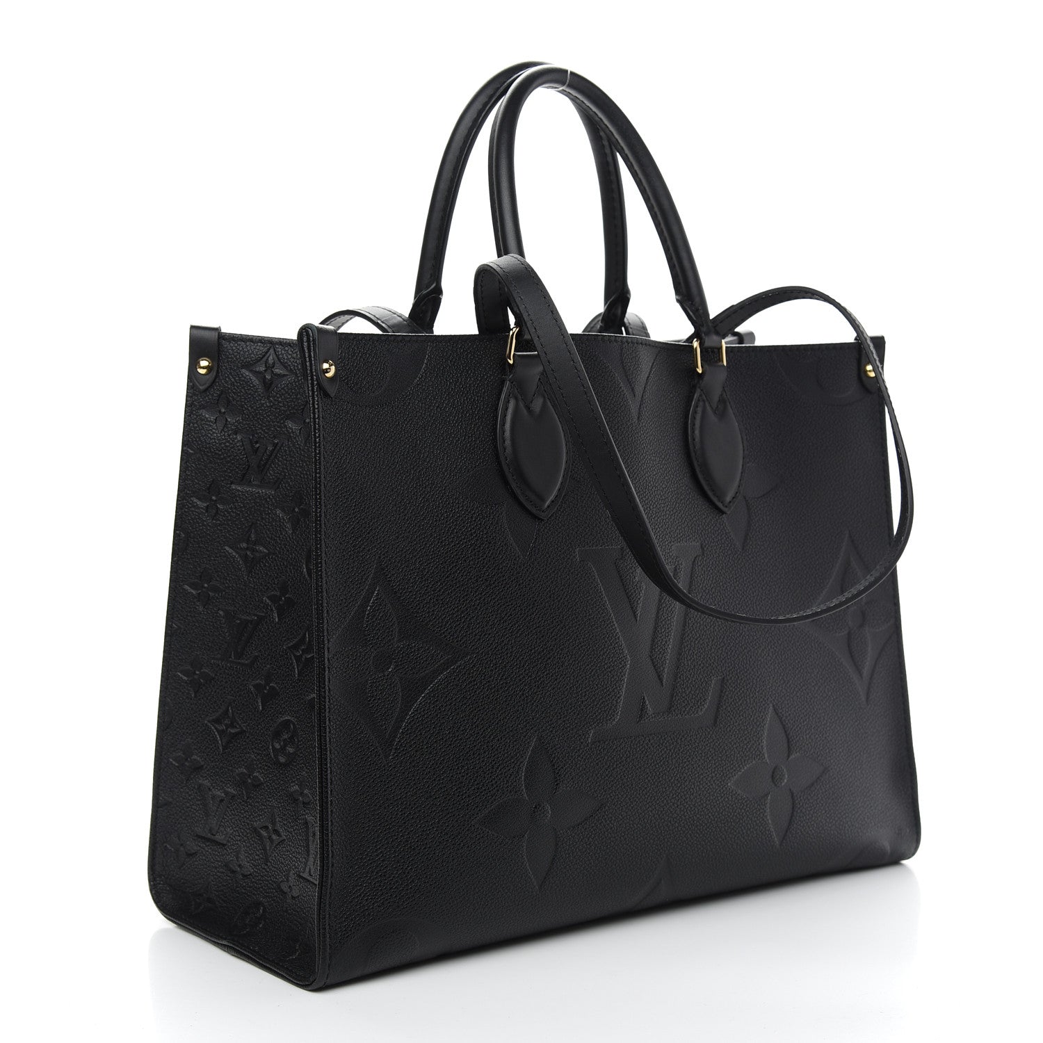 Louis Vuitton Empreinte Monogram Giant Onthego MM Black 3 of 11
