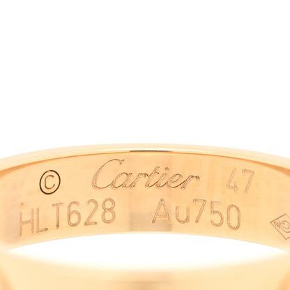 Cartier 18K Yellow Gold 3.5mm LOVE Wedding Band Ring 47 4 4 of 4