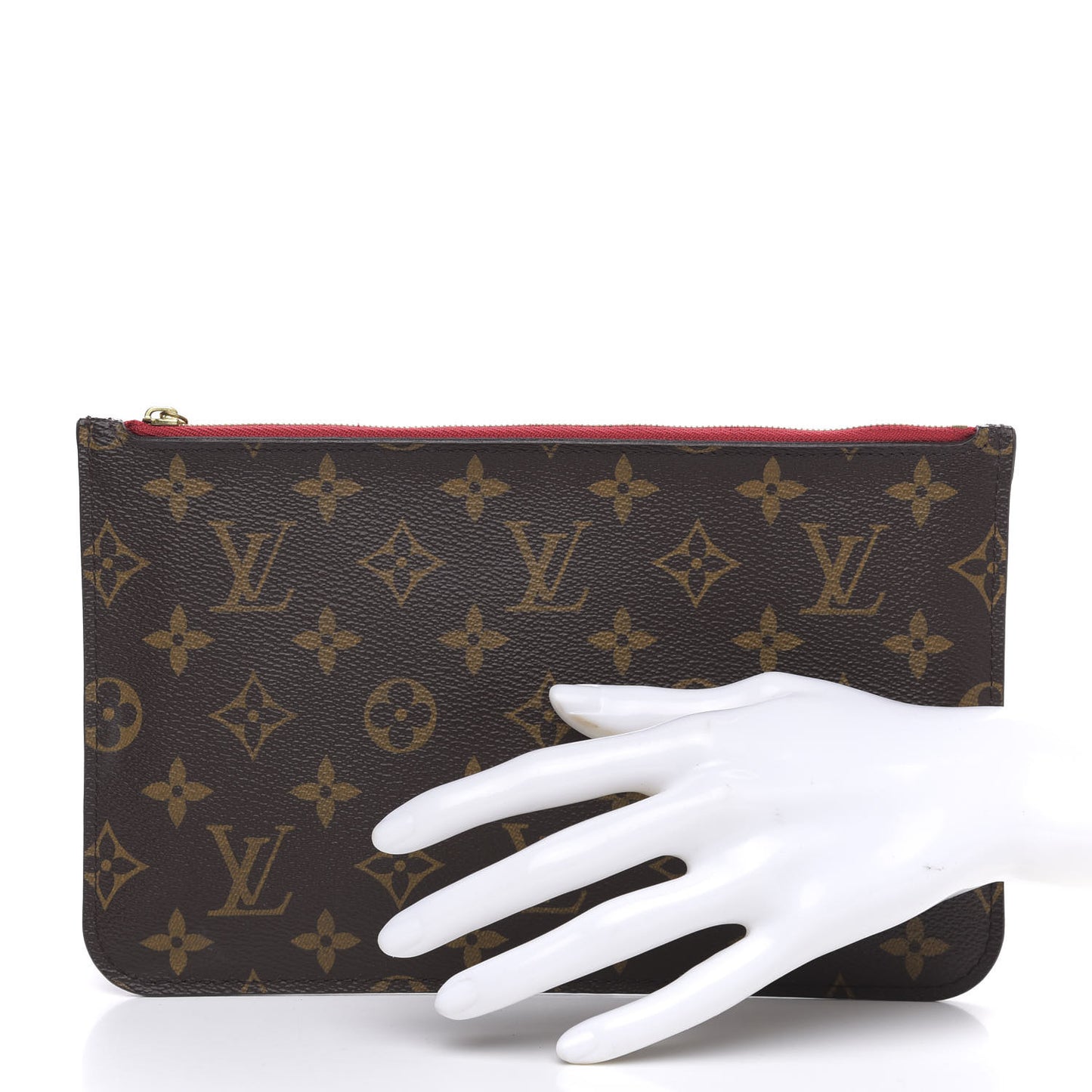 Monogram Neverfull MM GM Pochette Cherry