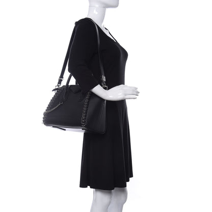 Givenchy Sugar Goatskin Small Eyelet Antigona Black 2 of 10