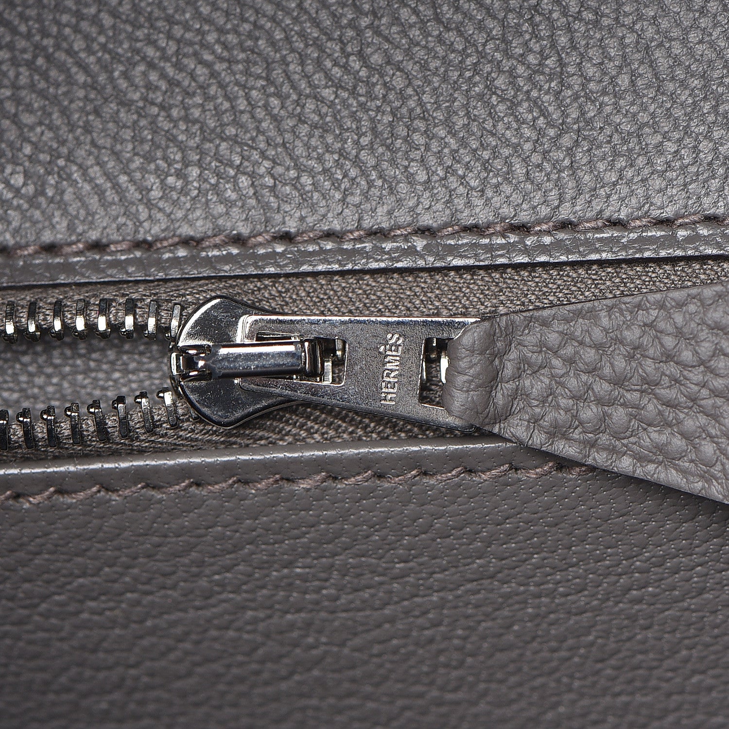 Hermes Togo Birkin 30 Etain 25 of 38