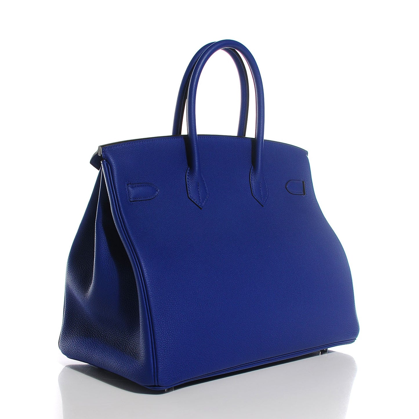 Togo Birkin 35 Bleu Electrique