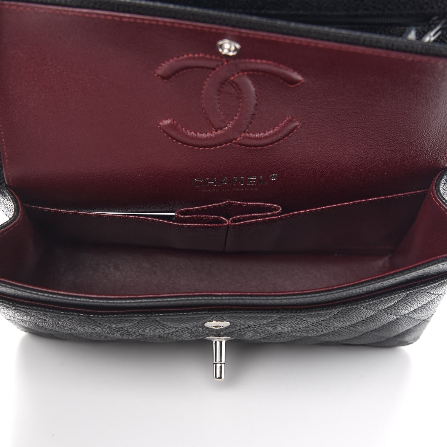 Chanel Caviar Quilted Small Double Flap Black 5 of 9