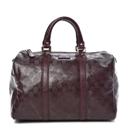 Gucci Imprime Monogram Medium Joy Boston Bordeaux 1 of 26