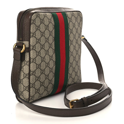 Gucci GG Supreme Monogram Web Small Ophidia Messenger Bag Brown 3 of 8