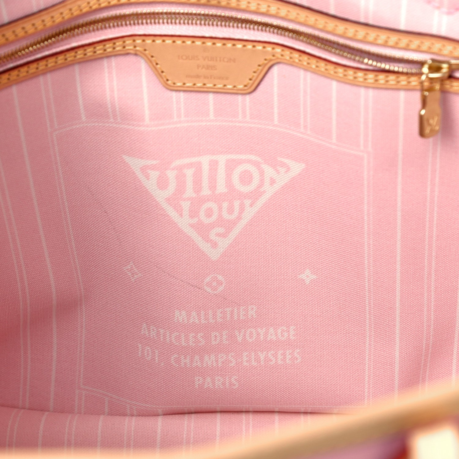 Louis Vuitton Monogram Giant By The Pool Neverfull MM Light Pink 7 of 10