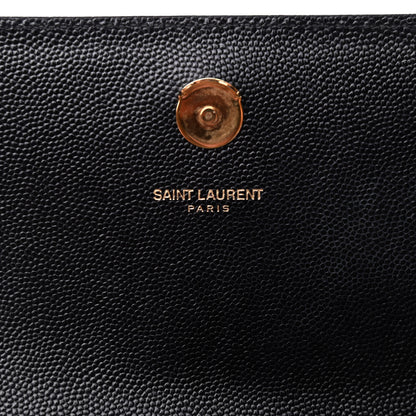 Saint Laurent Grain De Poudre Small Monogram Kate Satchel Black 7 of 10