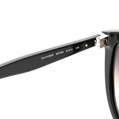 Celine Acetate Thin Shadow Sunglasses CL41435/S Black 6 of 7
