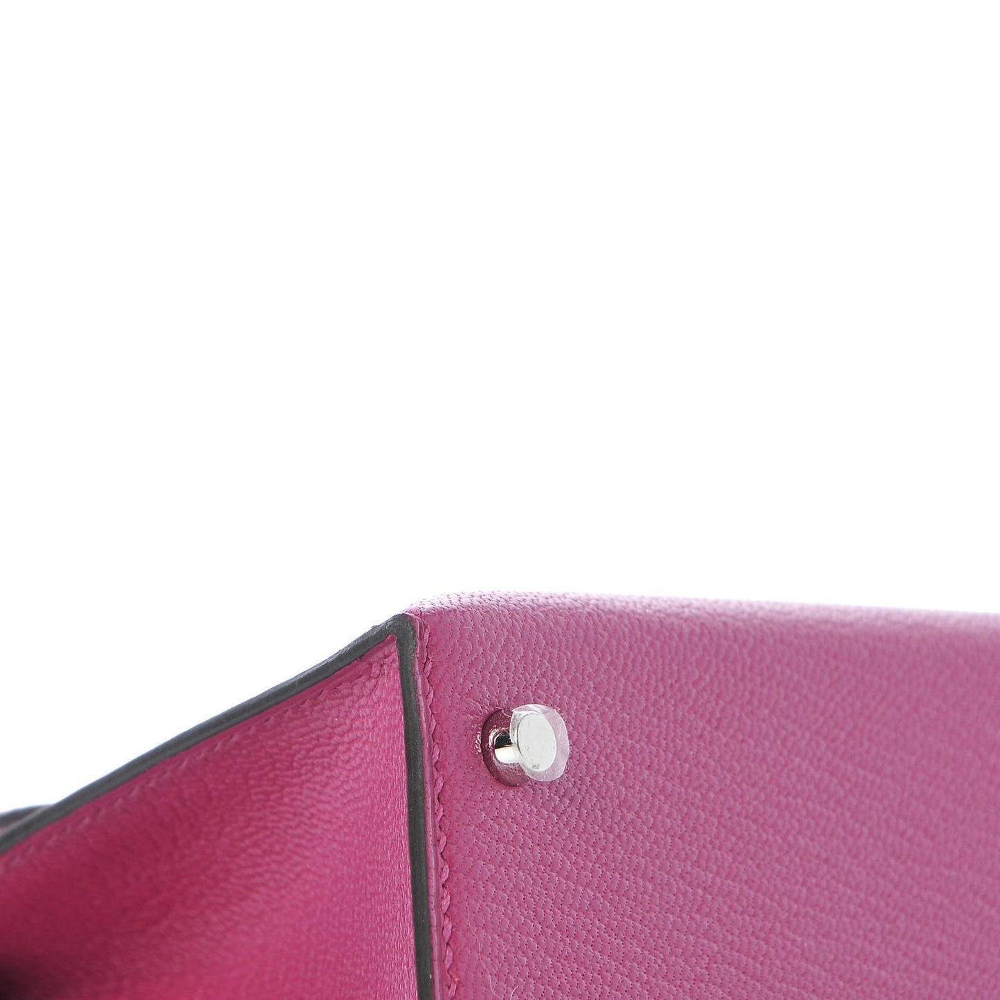 Chevre Mysore Mini Kelly Sellier 20 Rose Pourpre