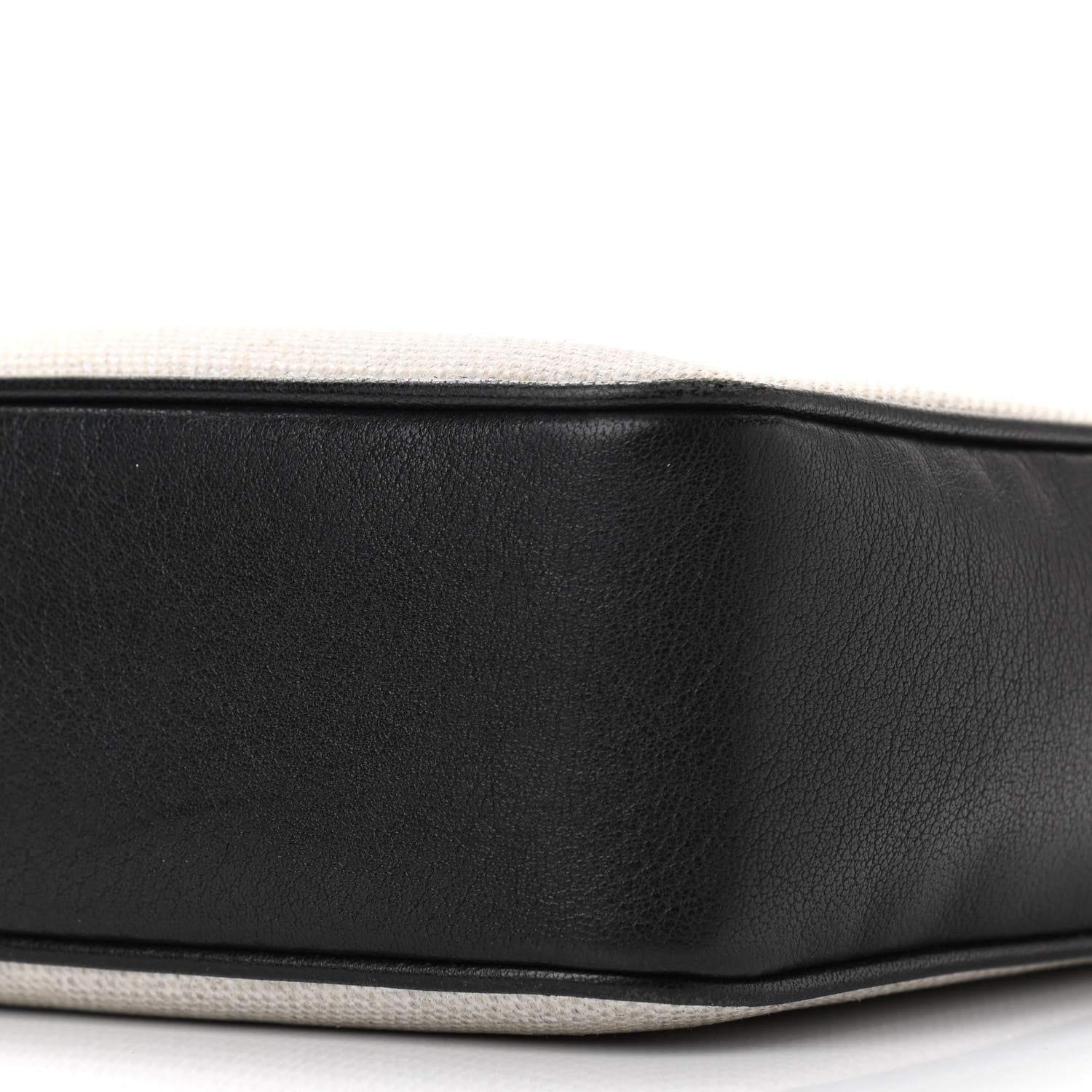 Saint Laurent Linen Canvas Monogram Lou Camera Bag Black 10 of 11