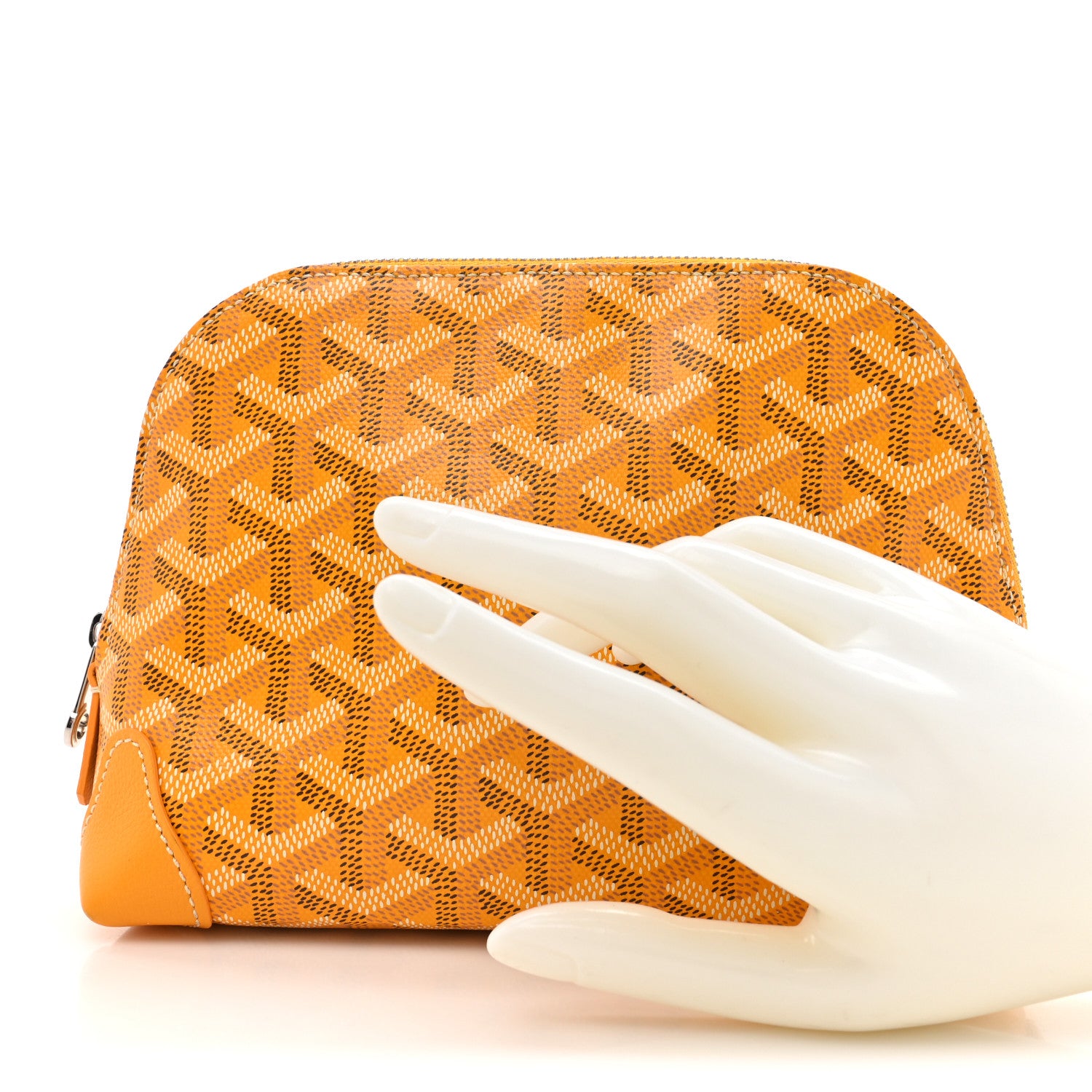 Goyard Goyardine Vendome Toiletry Pouch Yellow 2 of 8