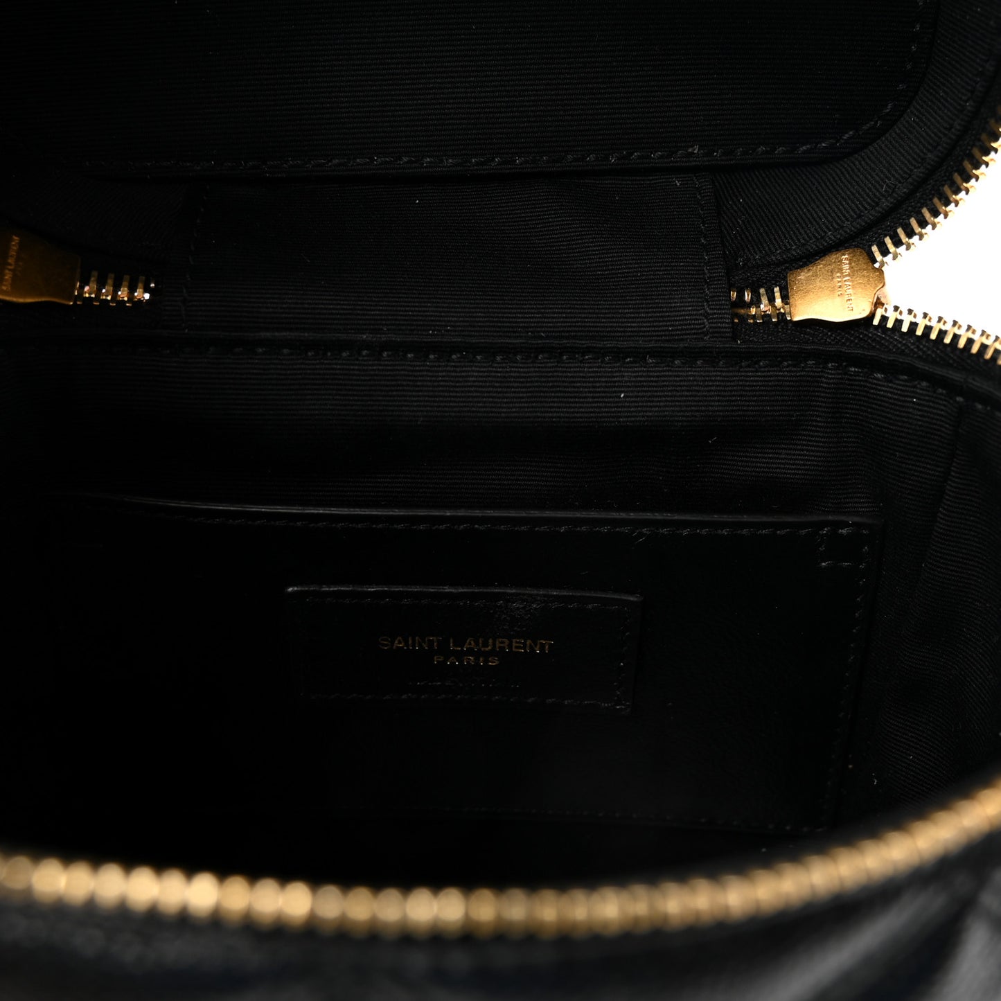 Grain de Poudre Quilted 80's Vanity Bag Black