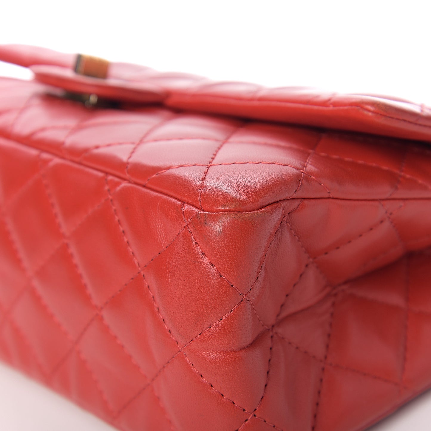 Lambskin Quilted 2.55 Reissue 226 Flap Red