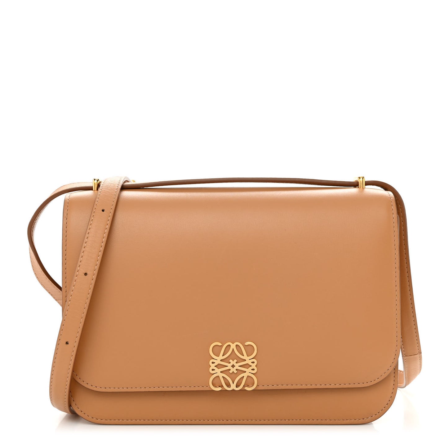 Silk Calfskin Goya Bag Warm Desert