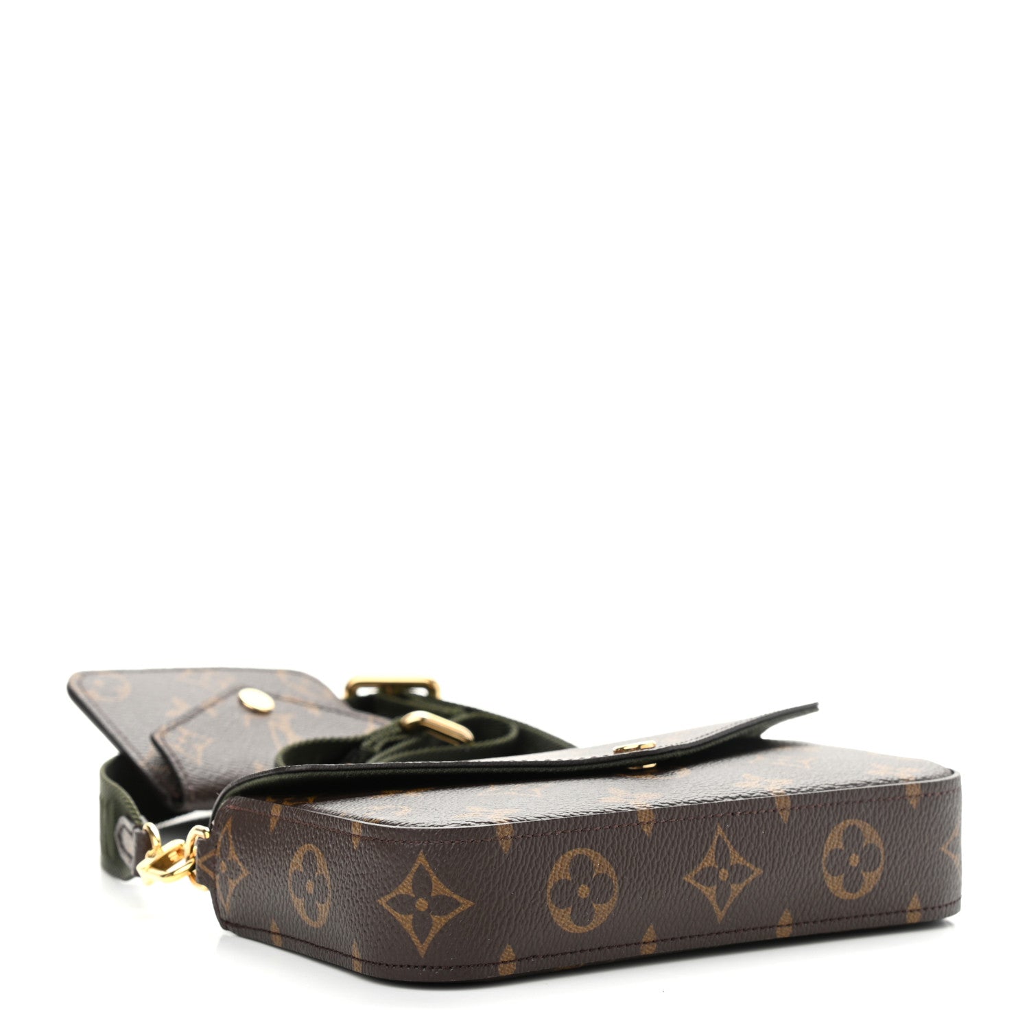 Louis Vuitton Monogram Felicie Strap & Go Kaki 4 of 8