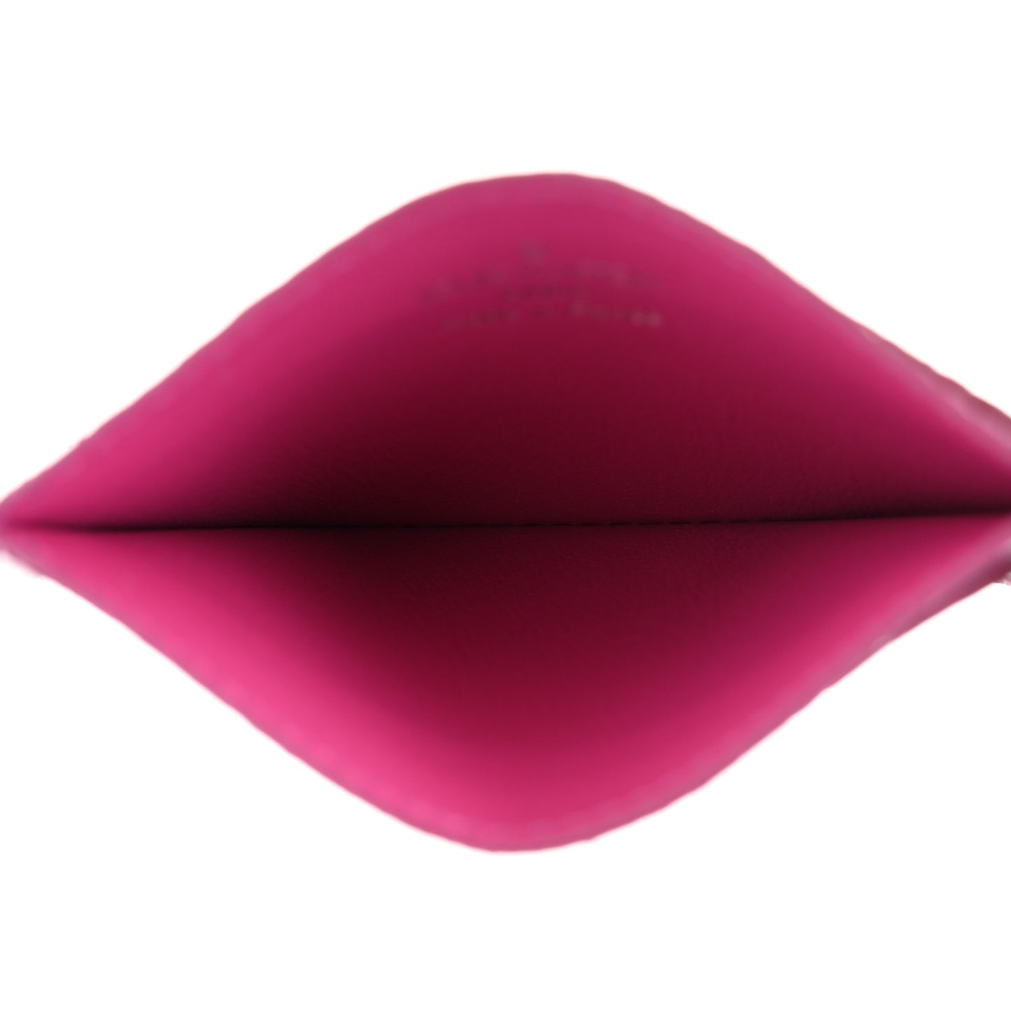 Snakeskin Card Holder Fuchsia