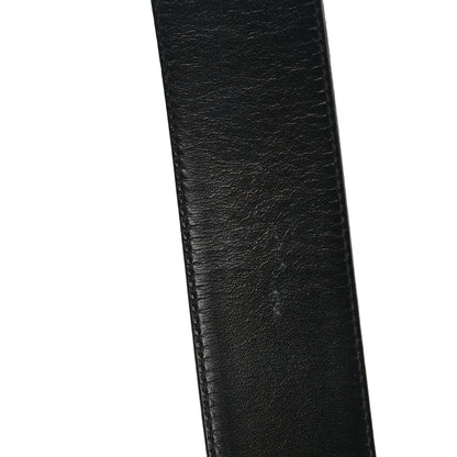 Gucci Calfskin Web Interlocking G Belt 90 36 Black 5 of 5