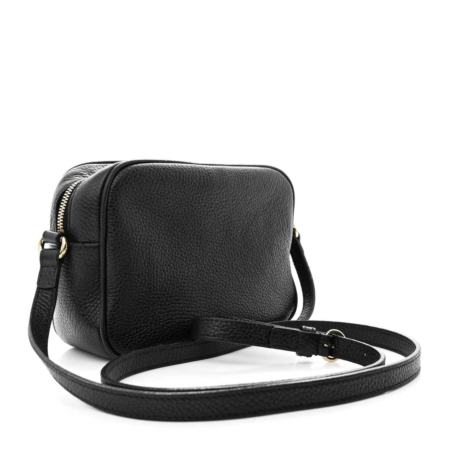 Gucci Pebbled Calfskin Small Soho Disco Bag Black 3 of 21