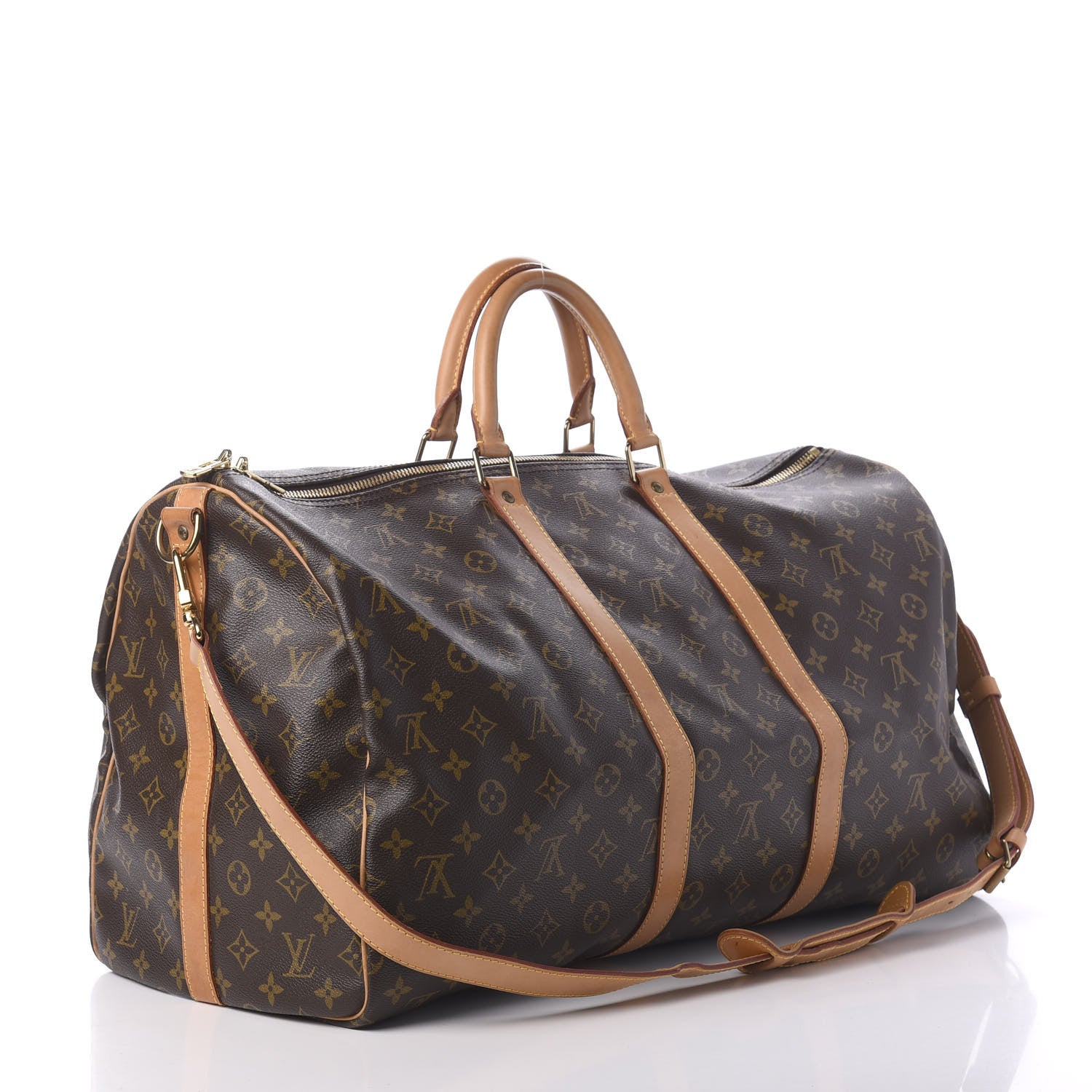 Louis Vuitton Monogram Keepall Bandouliere 55 2 of 9