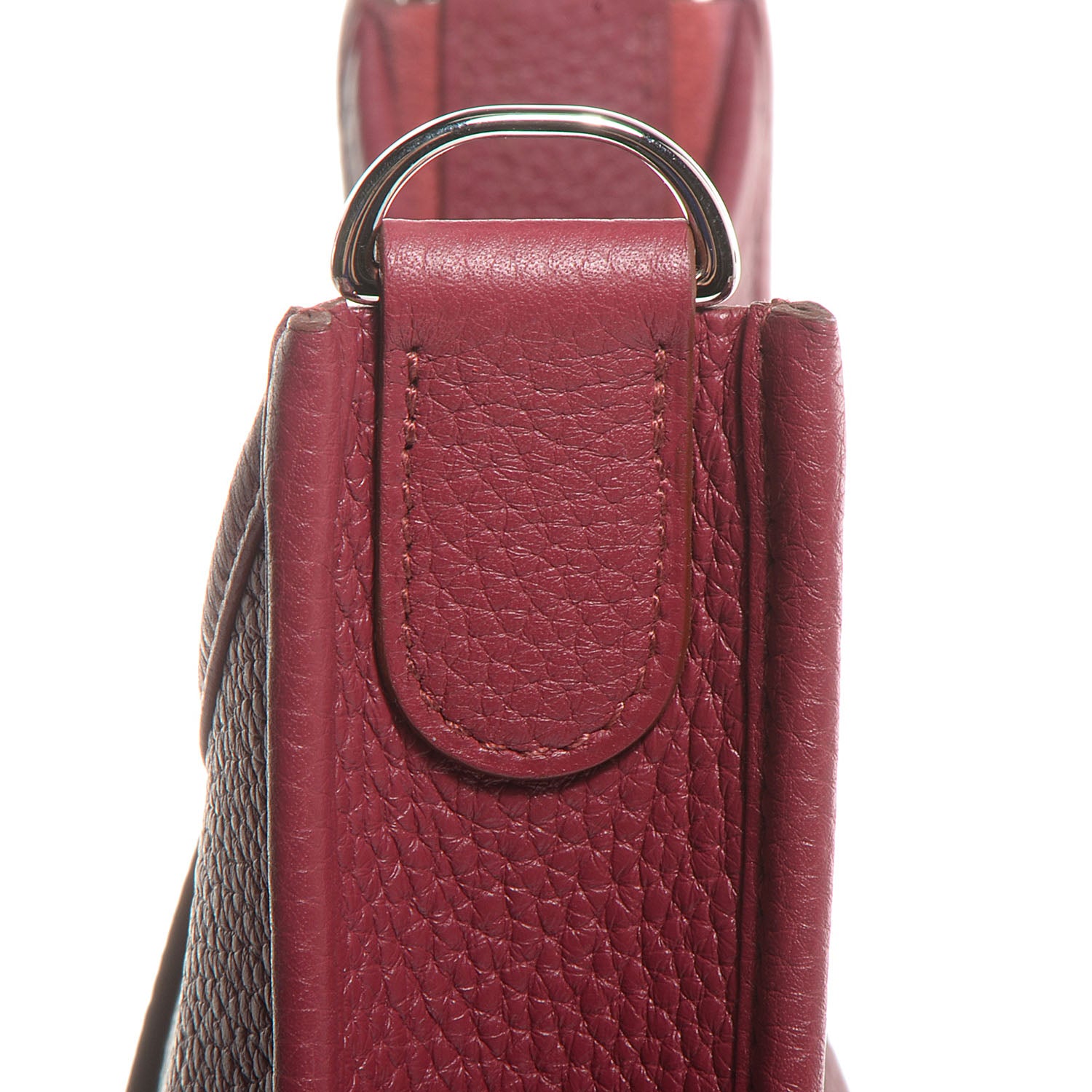 Hermes Taurillon Clemence Evelyne III PM Rubis 3 of 16