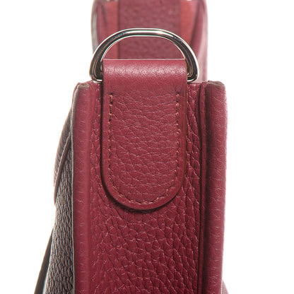 Hermes Taurillon Clemence Evelyne III PM Rubis 3 of 16
