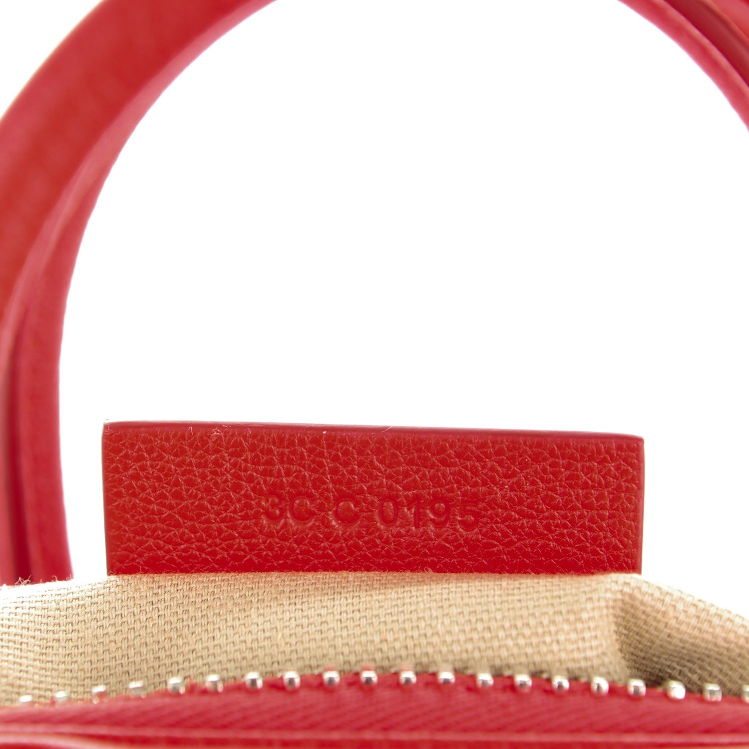 Givenchy Sugar Goatskin Mini Antigona Red 7 of 7