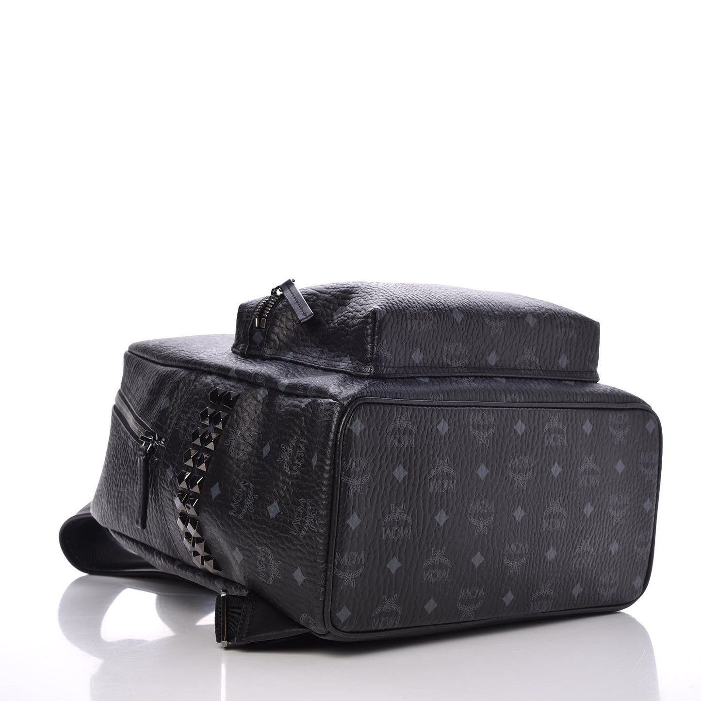 Visetos Medium Side Studs Stark Backpack Black