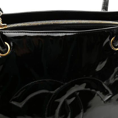 Chanel Patent CC Tote Black 12 of 12