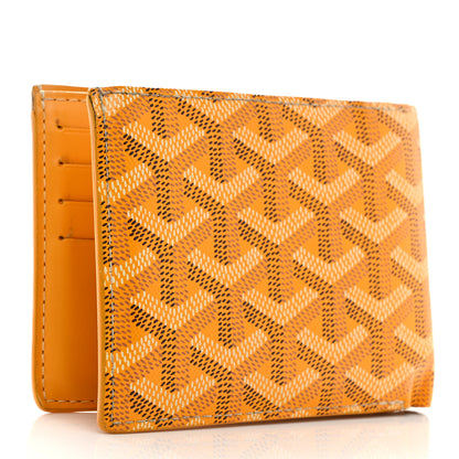 Goyard Goyardine Victoire Bi-Fold Wallet Yellow 3 of 11