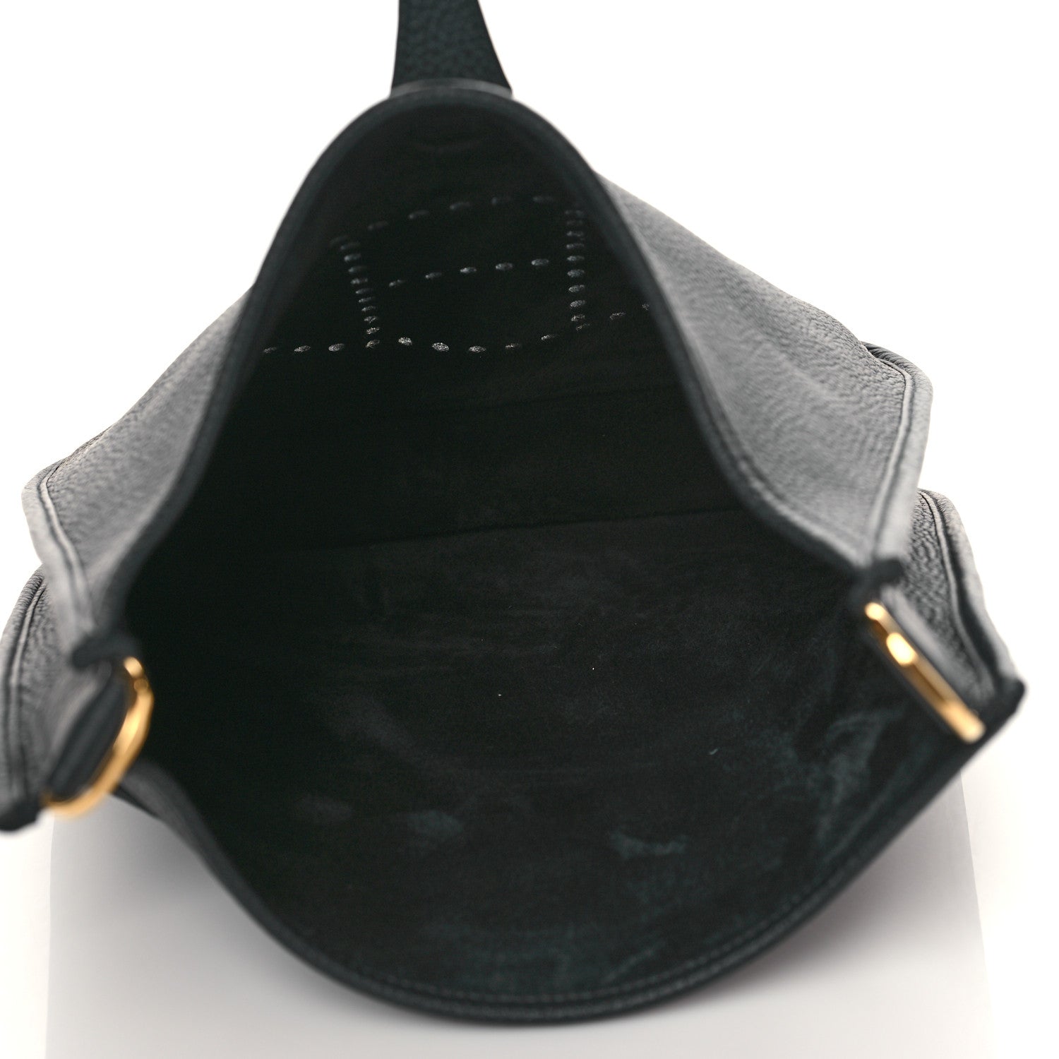 Hermes Taurillon Clemence Evelyne III PM Black 5 of 10