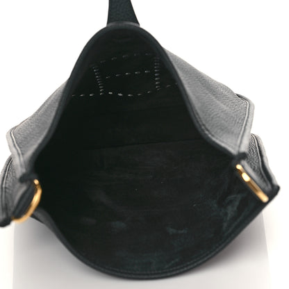 Hermes Taurillon Clemence Evelyne III PM Black 5 of 10