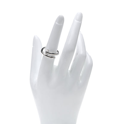Cartier 18K White Gold Diamond Juste Un Clou Ring 55 7.25 2 of 4