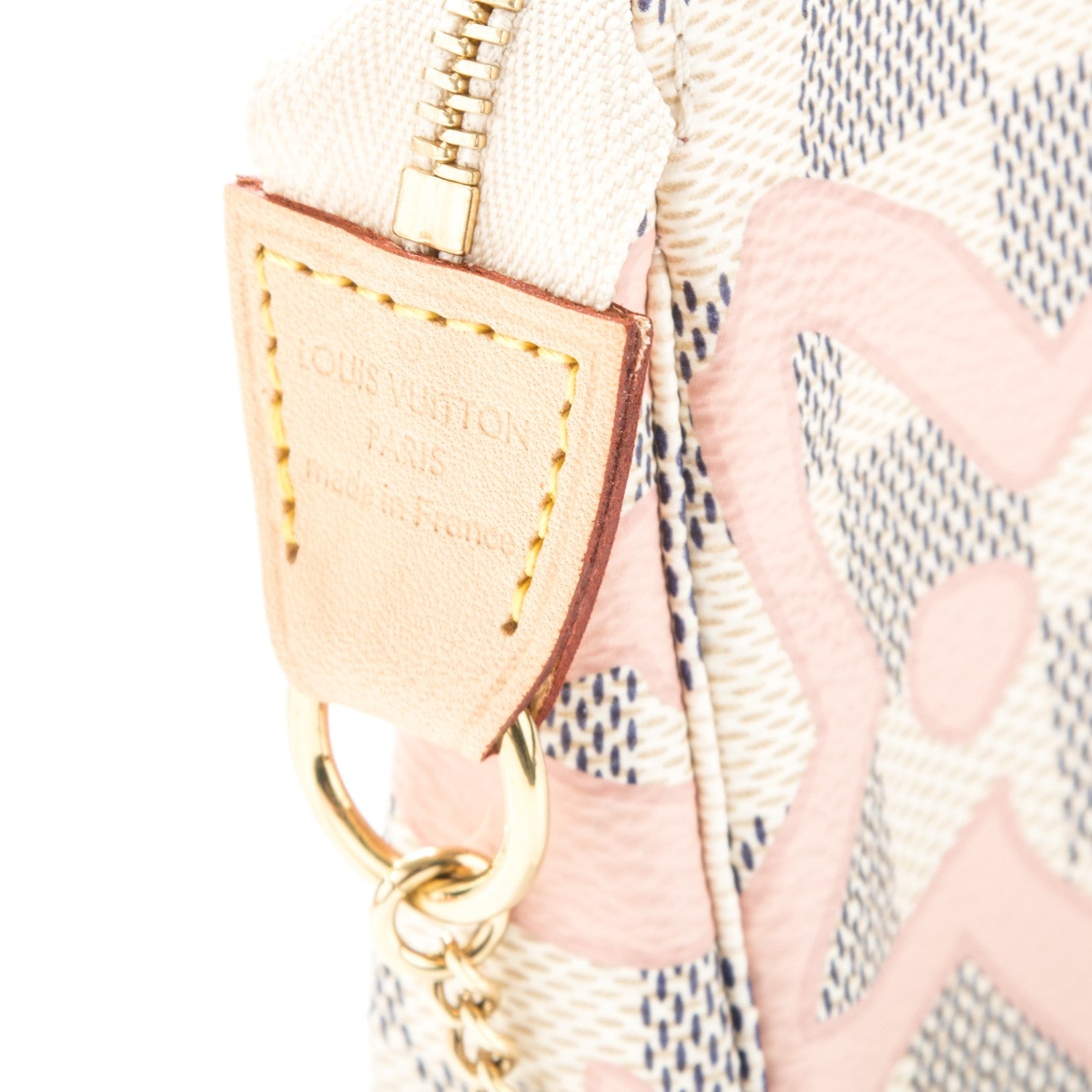 Louis Vuitton Damier Azur Tahitienne Mini Pochette Accessories 5 of 7